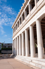 Stoa of Attalos in Athens, Greece.