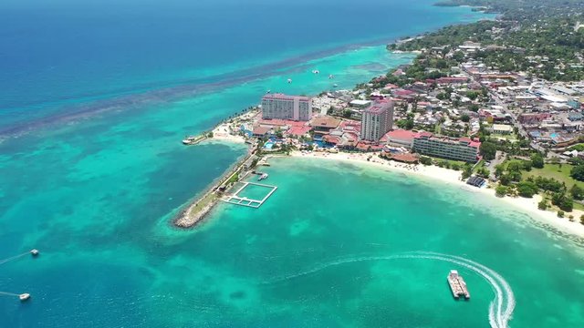 Caribbean Resort by the beach