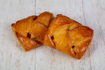 Delicious puff pastry