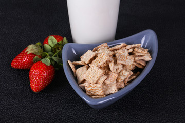Wheat flakes for breakfast