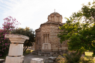 Church in Ancient Agora, Athens, Greece	