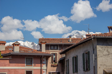 Rooftops in Bienno