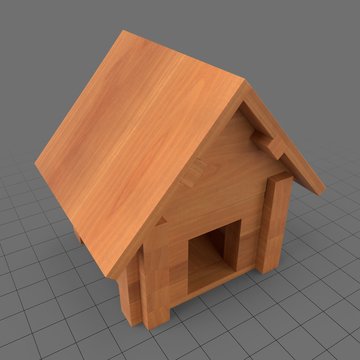 Wooden house
