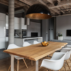Industrial home interior
