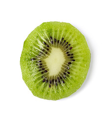 sliced Kiwi fruit