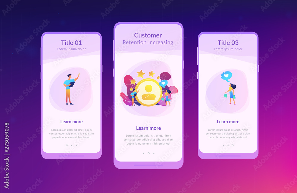 Poster marketer measuring customer satisfaction and rating stars. satisfaction and loyalty analysis, custom