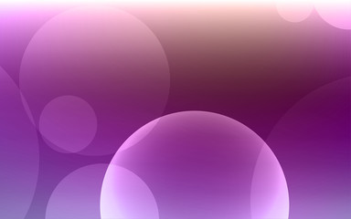 Abstract Bokeh white circle background