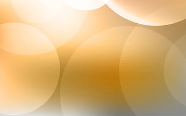 Abstract Bokeh white circle background