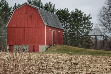 0281 - Fostoria Road Standing Man Red (0281-BAR-041019-0914A)