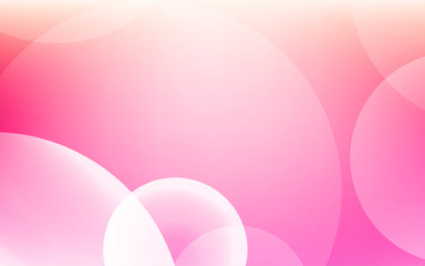 Abstract Bokeh white circle background