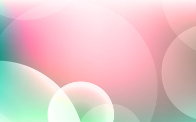Abstract Bokeh white circle background