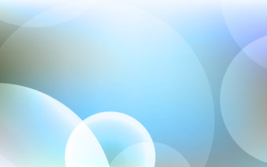 Abstract Bokeh white circle background