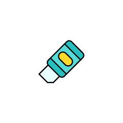 Eraser vector icon sign symbol