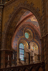 Interior of church - Crucifix