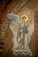 Obraz premium Angel wall painting