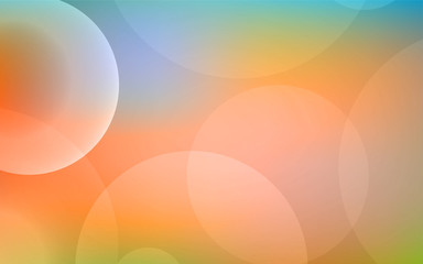 Abstract Bokeh white circle background