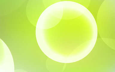 Abstract Bokeh white circle background