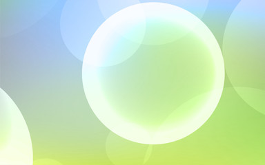 Abstract Bokeh white circle background