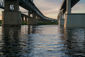 Three bridges and one river