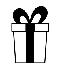 wrapped gift box bow