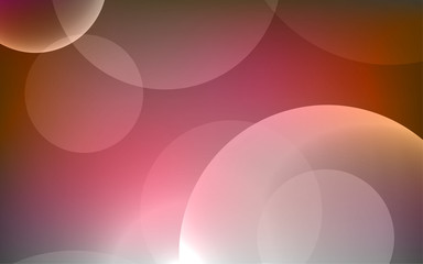 Abstract Bokeh white circle background