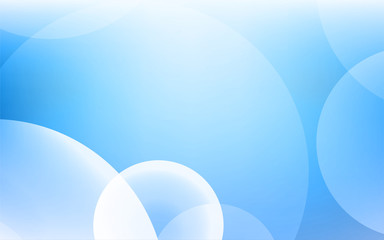 Abstract Bokeh white circle background