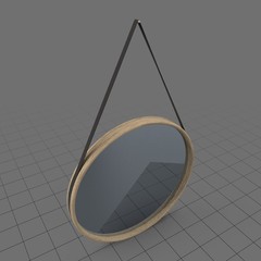 Modern hanging mirror