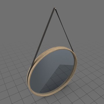 Modern hanging mirror