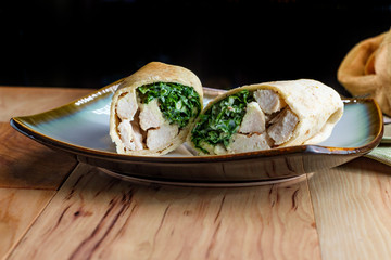 Chicken Caesar Wrap Sandwich