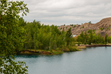 Fototapeta premium lake in the forest