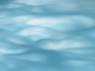 Blue wavy structure. Blue cloud texture.