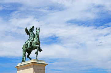 Statue de Louis XIV, Chateau de Versailles, Yvelines