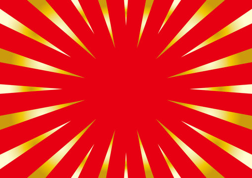 放射線状の集中線の背景素材 赤と金 Stock Vector Adobe Stock 放射線状の集中線の背景素材 赤と金 Stock Vector Adobe Stock