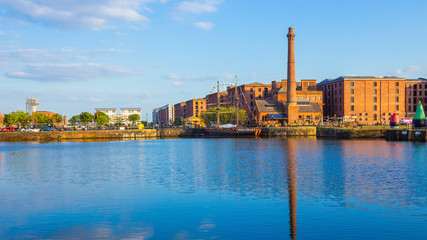Royal Albert Dock in Liverpool, UK