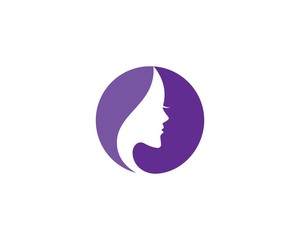 Beauty Women face silhouette