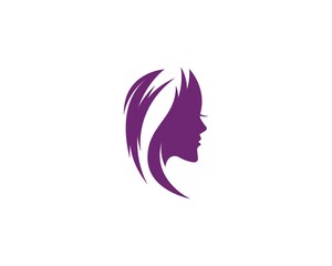 Beauty Women face silhouette