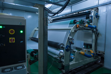 Automobile windshield diaphragm manufactory and workshop