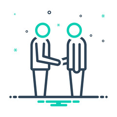 mix icon for your welcome 