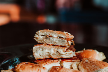 Close up of Malaysian well known food 