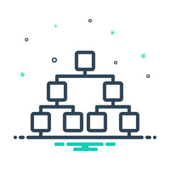 mix icon for sitemap chart 