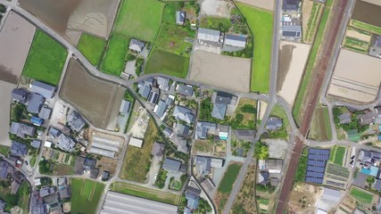 Shooting the Japanese countryside from the sky