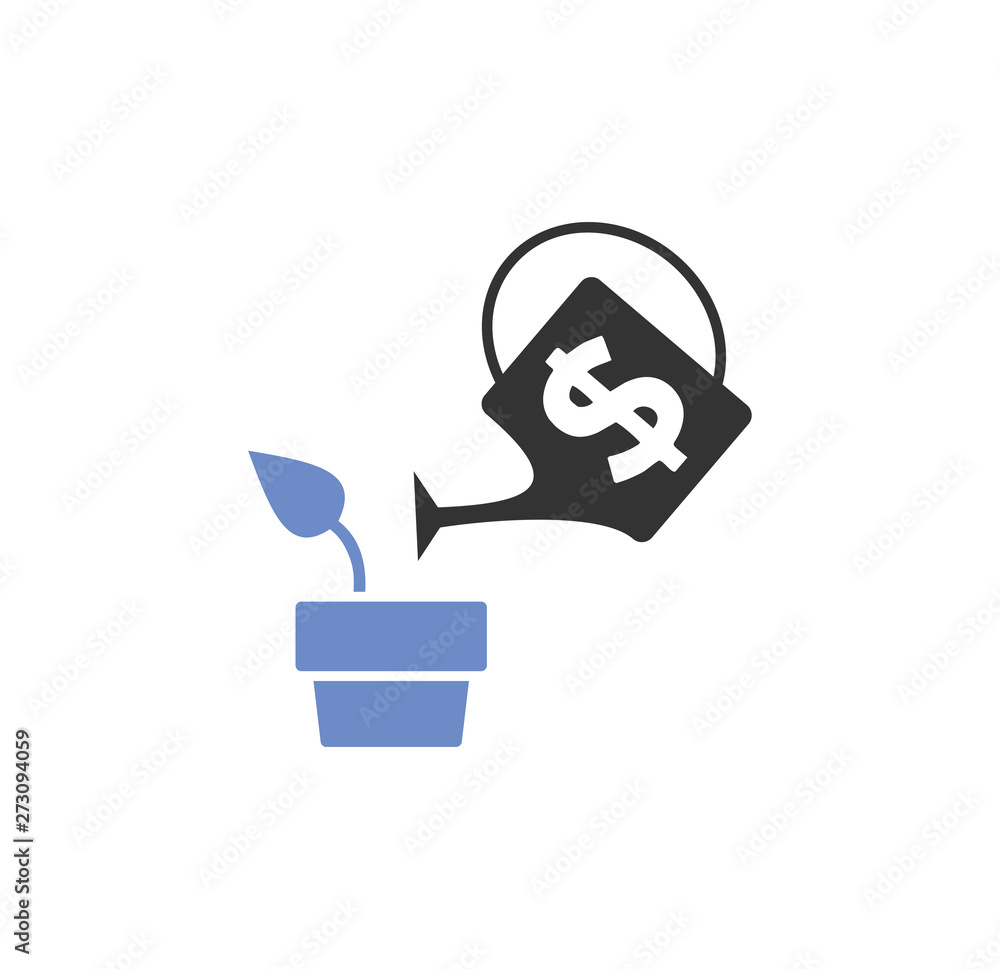 Poster business related icon on background for graphic and web design. simple illustration. internet concep