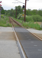 Local railway line in southern Denmark