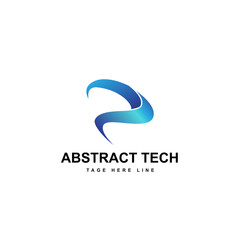 tech modern logo template