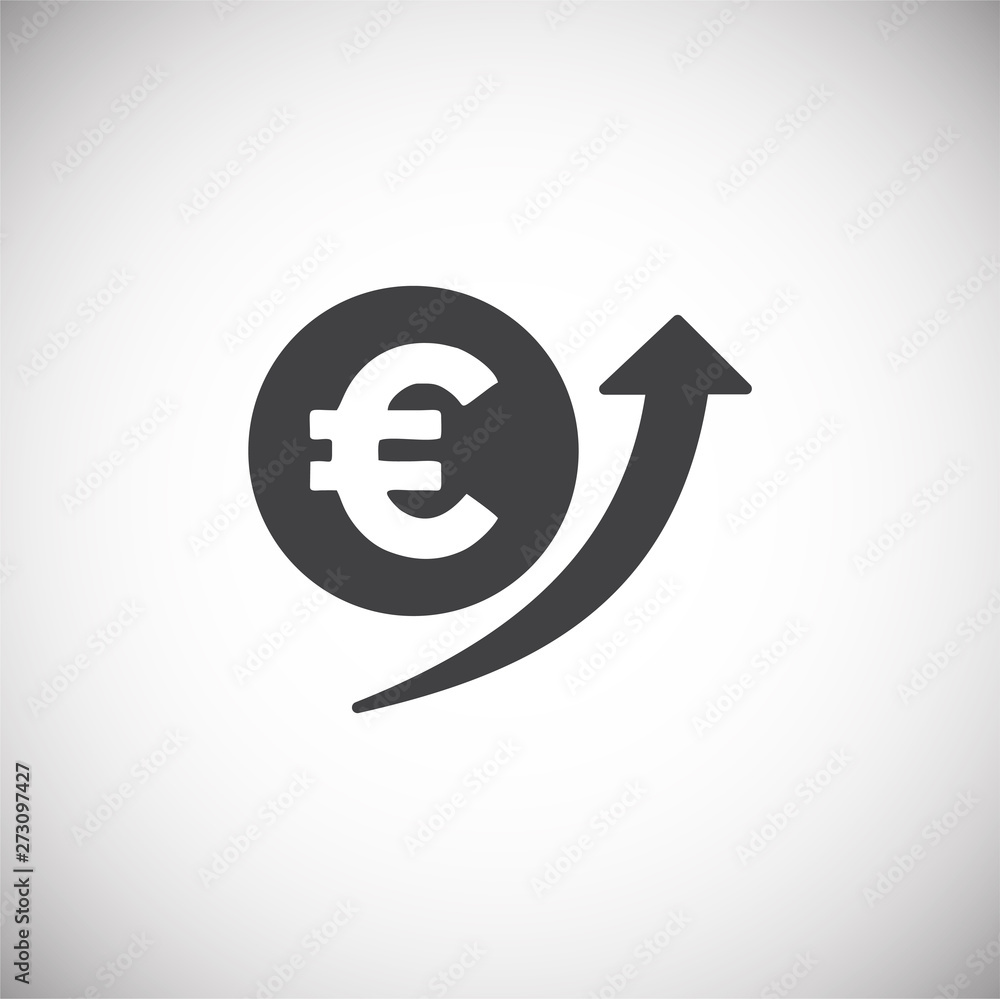 Poster business related icon on background for graphic and web design. simple illustration. internet concep