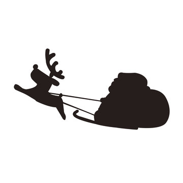 361 Best サンタ シルエット Images Stock Photos Vectors Adobe Stock