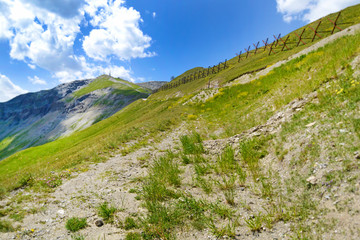 Paesaggio di montagna.
