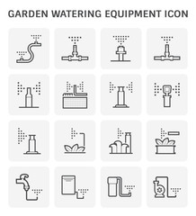 garden watering icon