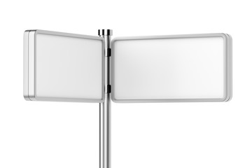 Obraz premium Two blank billboards