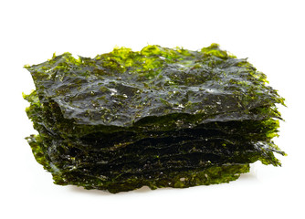 seaweed chips isolated on white © Diana Taliun